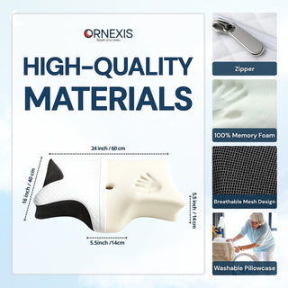 ORNEXIS - PAIN RELIEF ERGONOMIC PILLOW